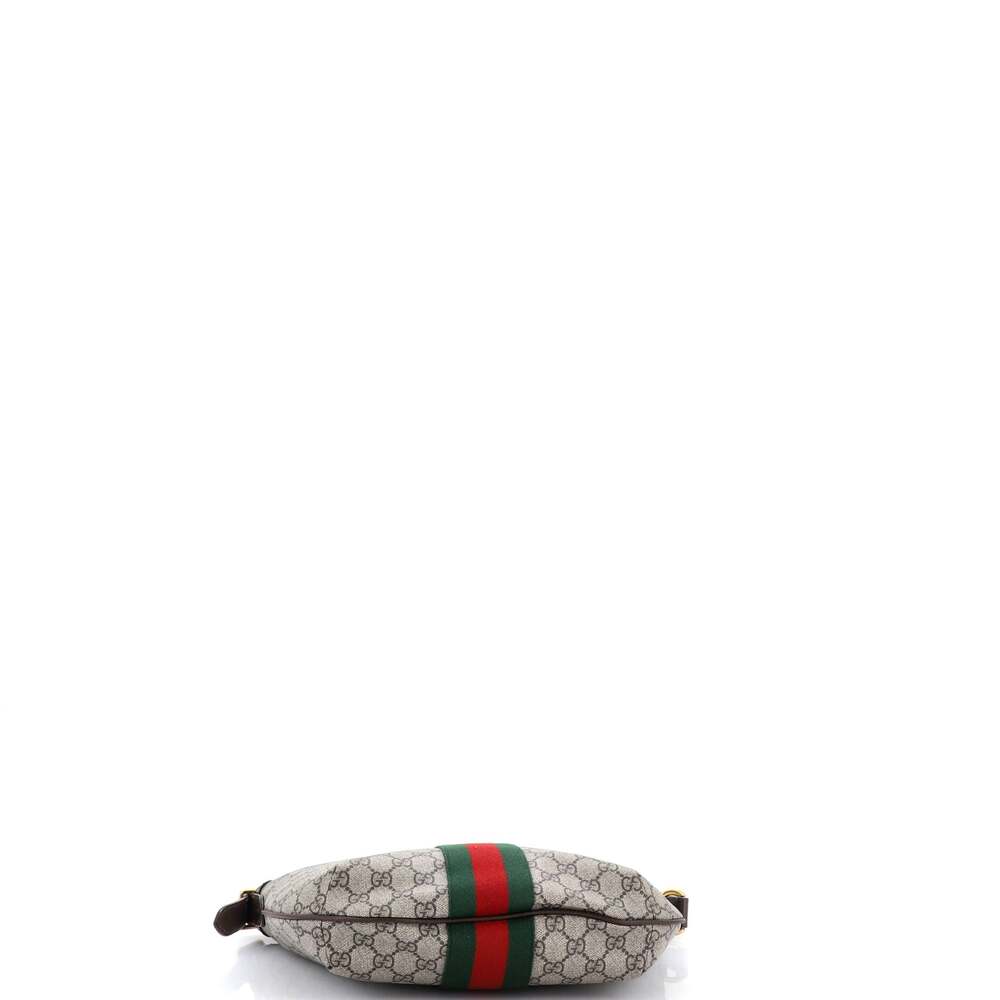 Gucci Ophidia Half Moon Hobo Gg Coated #250926G12B - Picture 4 of 8